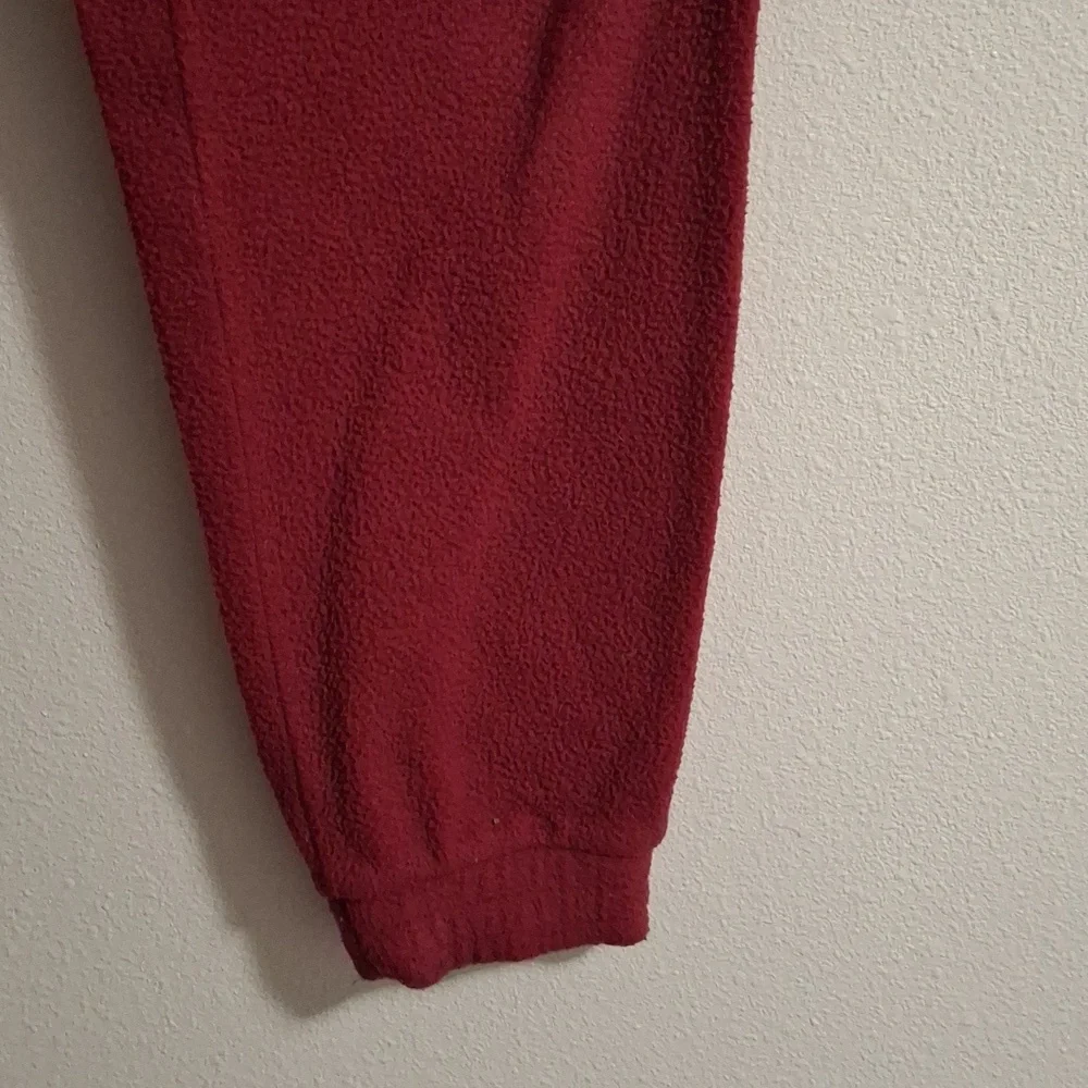 Cotopaxi Burgundy Jogger Pants Sweatpant Fleece Drawstring - Picture 3 of 6